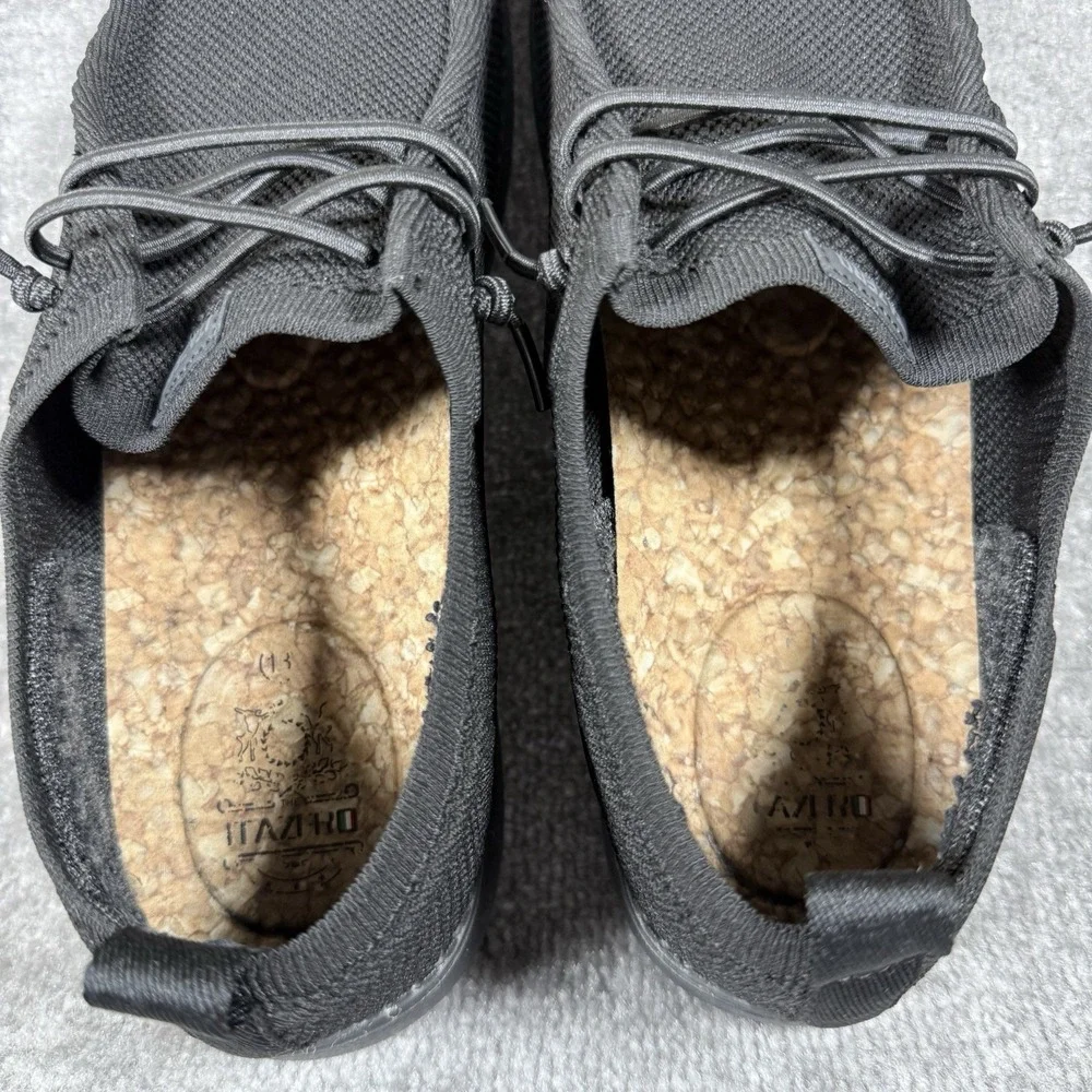 Itazero Shoes Men 13W Black Distinto Loafer Walking Arch Support Comfort B21M102